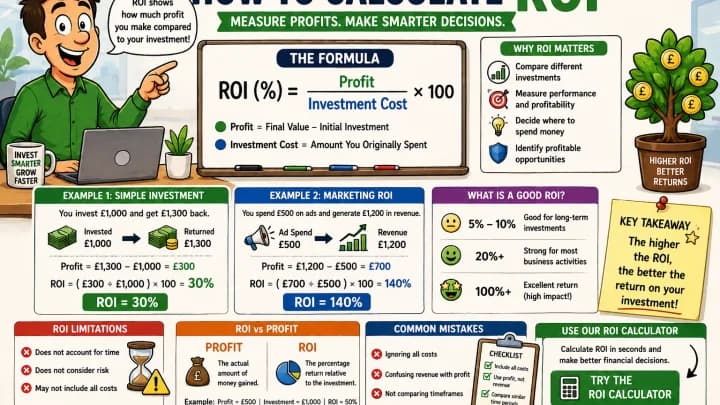 How to Calculate ROI (With Examples)