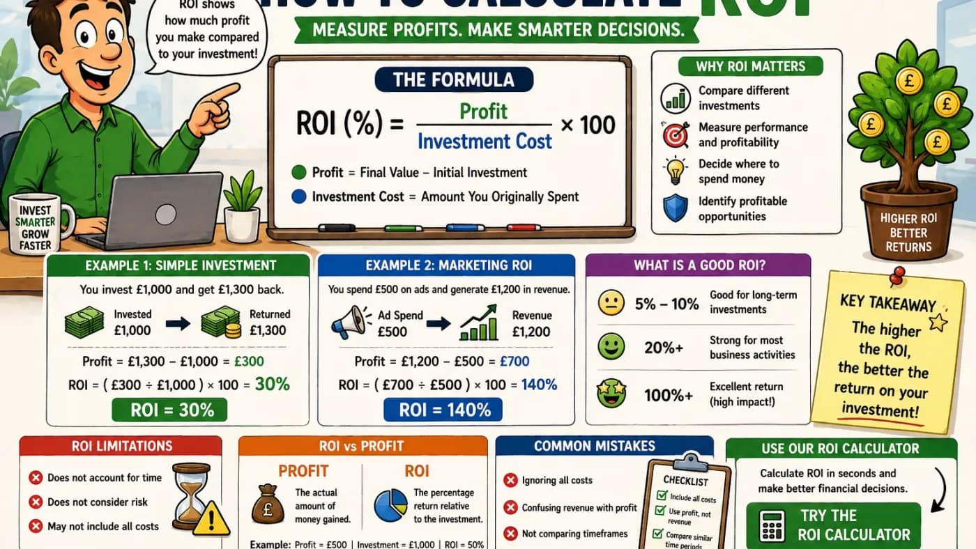 How to Calculate ROI (With Examples)