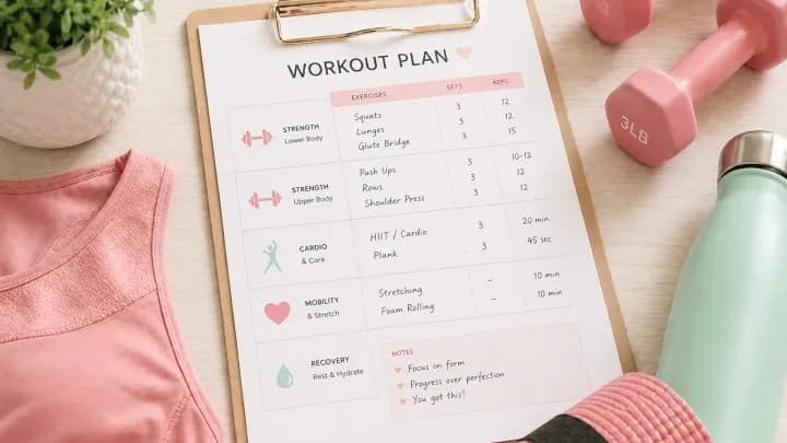 How to Create a Workout Plan (Beginner to Advanced Guide)