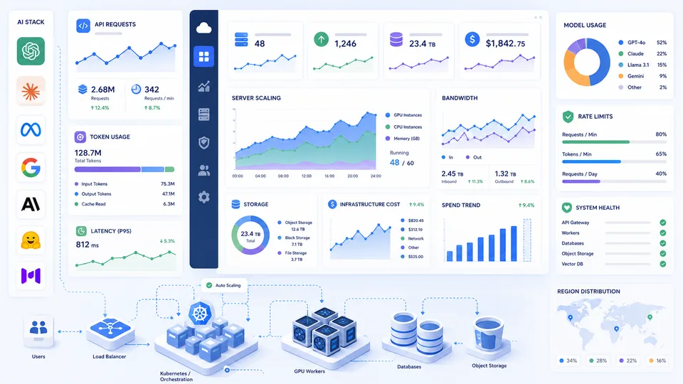 Complete API Cost, AI Pricing & Cloud Scaling Guide