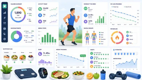 Complete Calorie Deficit, Fat Loss & Sustainable Weight Loss Guide