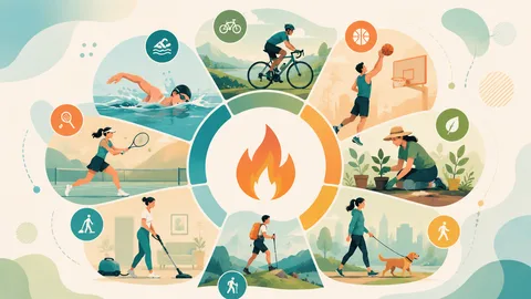 Calories Burned by Sports and Everyday Activities: From Swimming to Gardening
