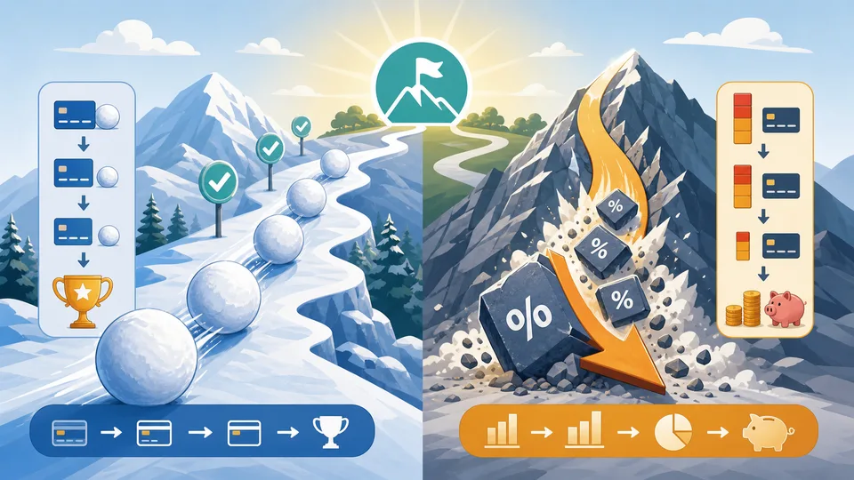 Debt Snowball vs Debt Avalanche: Which Strategy Pays Off Faster?