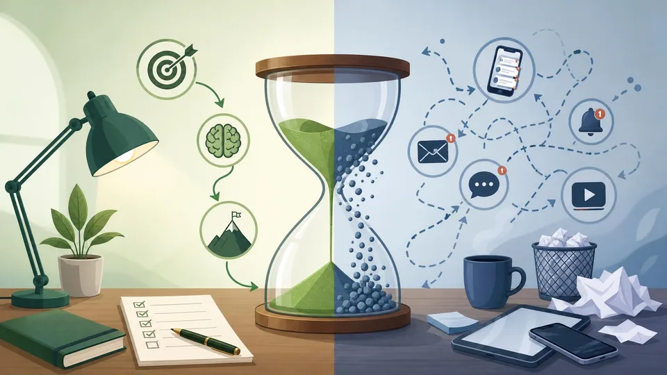 Deep Work vs Constant Distraction and Why Modern Attention Feels Broken