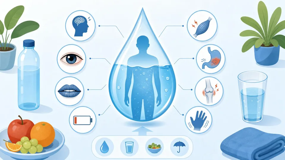Dehydration Symptoms Explained Beyond Just Feeling Thirsty