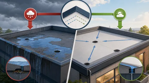 Drainage and Roof Pitch: Practical Gradient Calculations for Construction