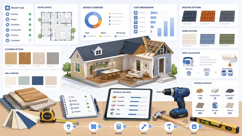 Complete Home Renovation, DIY & Building Materials Guide