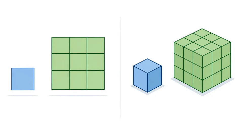 How Area and Volume Get Confused (And How to Calculate Both Correctly)