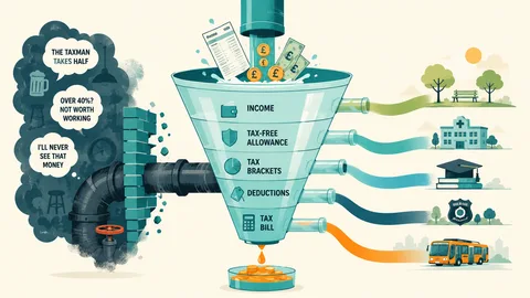How Income Tax Actually Works Once You Stop Listening to Pub Logic