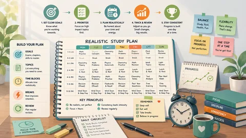How to Build a Realistic Study Plan That You Might Actually Follow