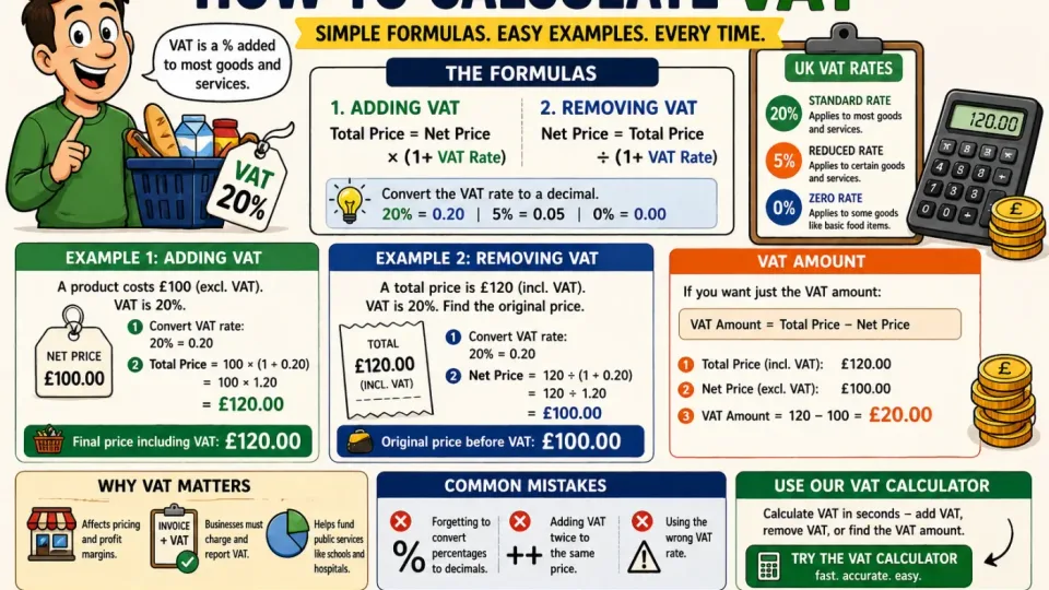 How to Calculate VAT (With Examples)