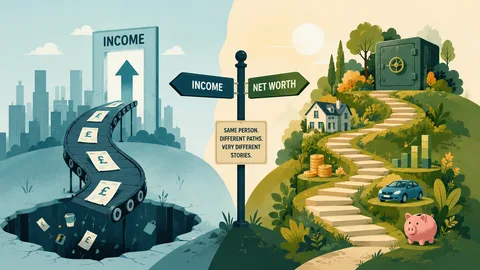 Net Worth vs Income and Why They Often Tell Completely Different Stories