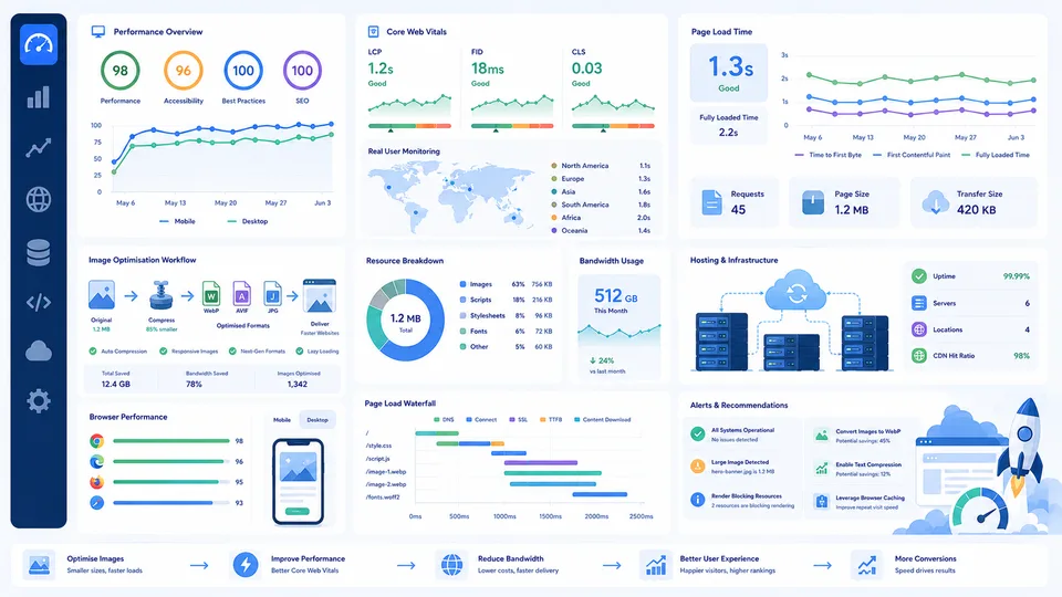Complete Website Performance, Image Optimisation & Loading Speed Guide