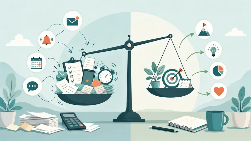 Why Being Busy Is Not the Same as Being Productive