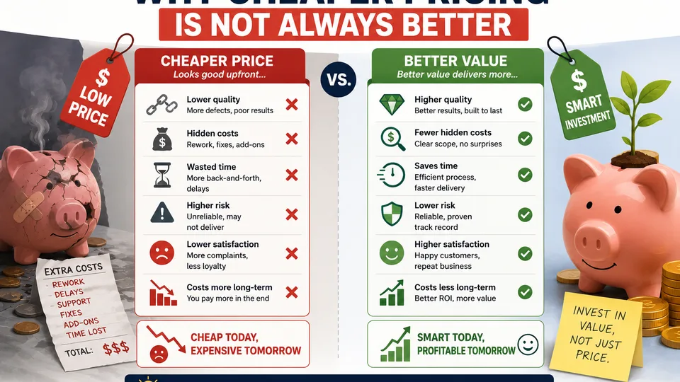 Why Cheaper Pricing Is Not Always Better